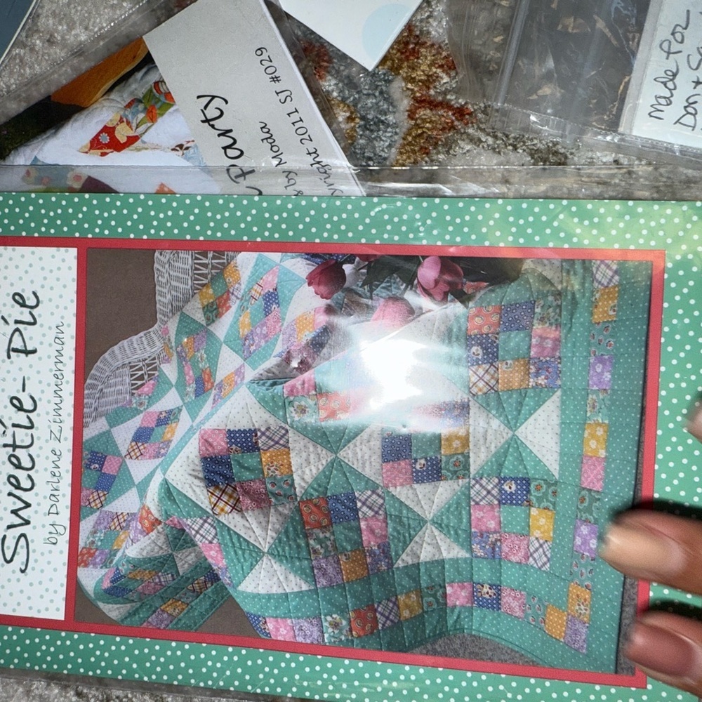 Assorted Quilt Table Runner with Earthy Tones & Blanket Designs - Picture 9 of 9